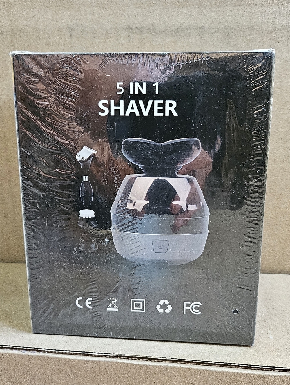 5-in-1 electric head shaver kit